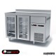 Mesa refrigerada alta 2 puertas cristal IH8033104