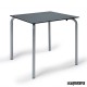 Mesa apilable en compact gris exterior IM8177CO