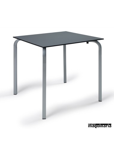 Mesa apilable en compact gris exterior IM8177CO