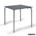 Mesa apilable en compact gris exterior IM8177CO