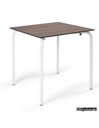 Mesa apilable en compact nogal exterior IM8177CO