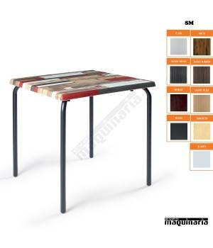Mesa apilable pata redonda exterior IM8277SM