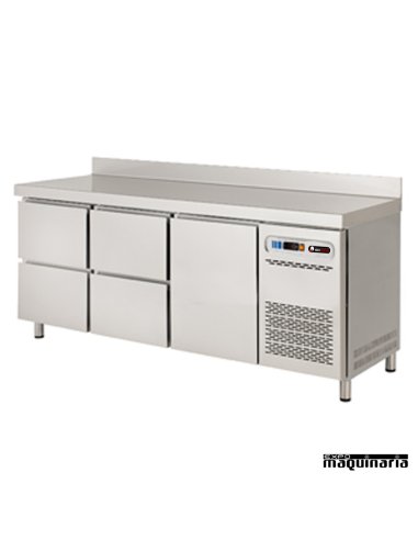 Mesa refrigerada Gastronorm 4 cajones y 1 puerta IH8073110