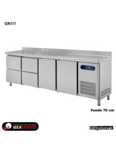 Mesa fria 2 puertas 4 cajones GN1/1 IH8073113