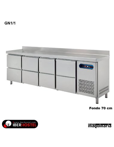 Mesa fria Gastronorm 8 cajones IH8073115