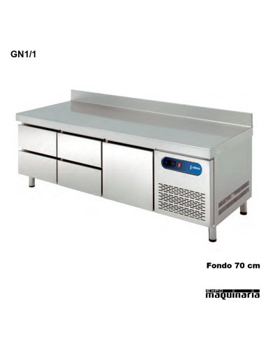 Mesa fria Baja 1 puerta 4 cajones IH8073120