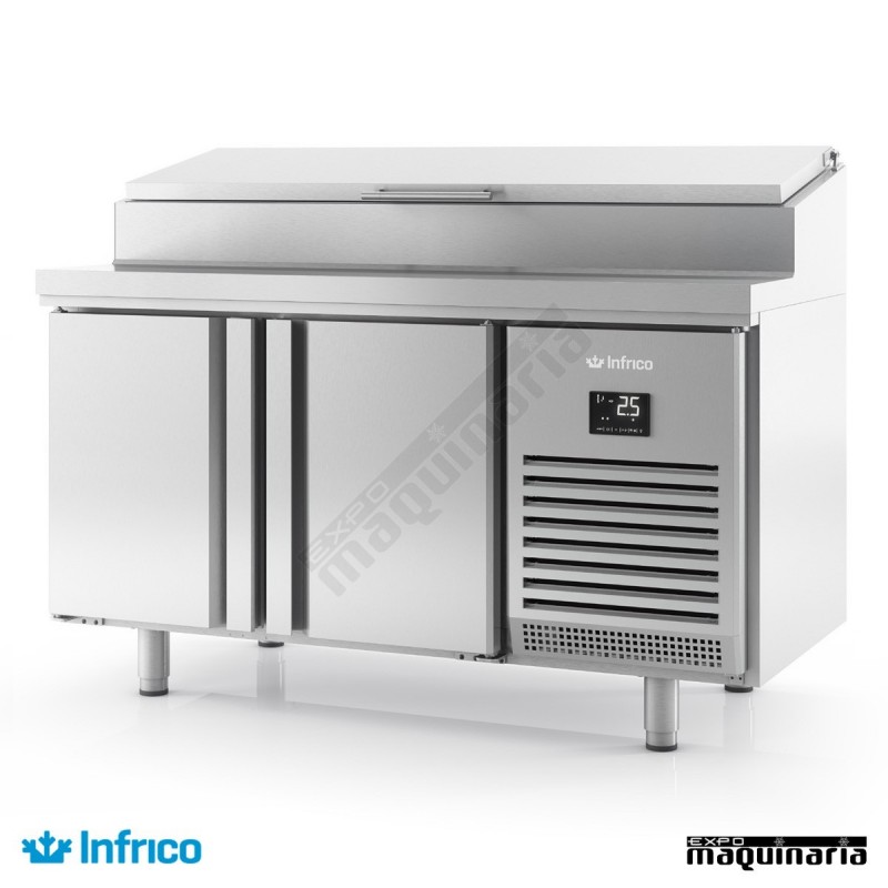 Mesa refrigerada para ensaladas (1468x600cm) BMPP1500EN