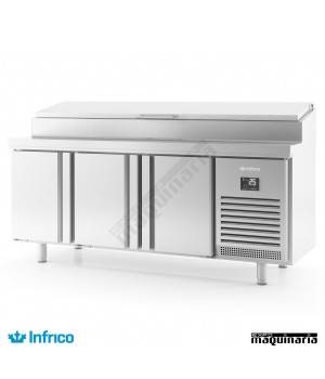 Mesa refrigerada para ensaladas (196x60 cm) BMPP 2000 EN