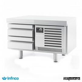 Mesa refrigerada baja-Snack (100 x 65 cm) MSG 1000