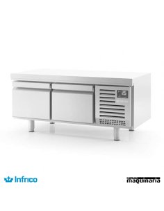 Mesa refrigerada baja -Snack (140 x 65 cm) MSG 1400 cajones 2