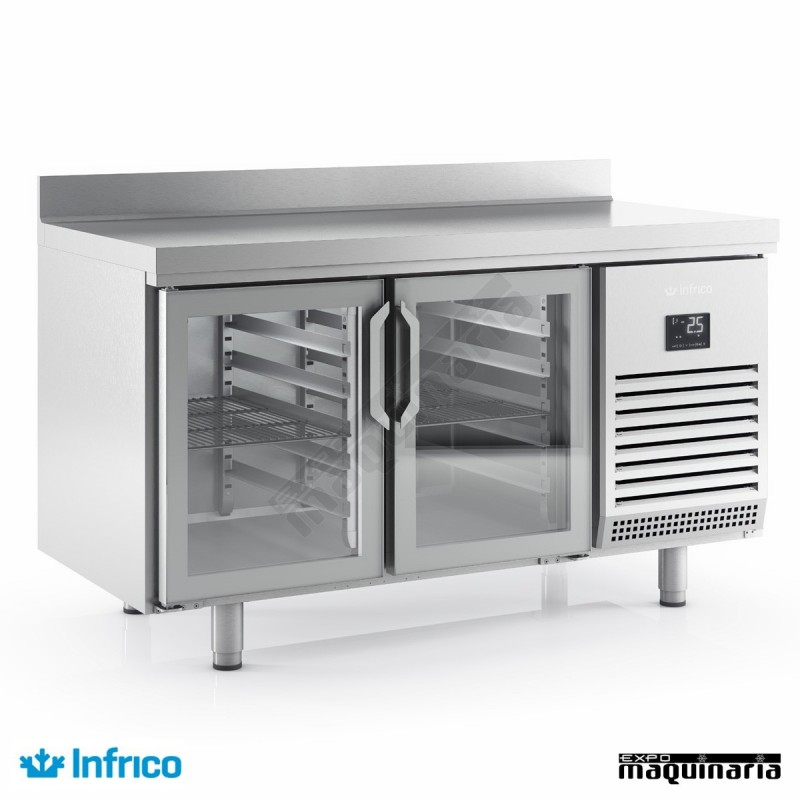 Mesa refrigerada P. cristal (146,8 x 70 cm) BMGN 1470 CR