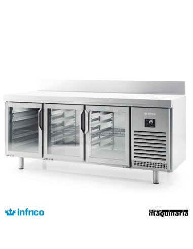 Mesa refrigerada P. cristal (196 x 70 cm) BMGN 1960 CR 