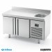Mesa refrigerada con fregadero (146,8 x 70 cm) BMGN 1470 F