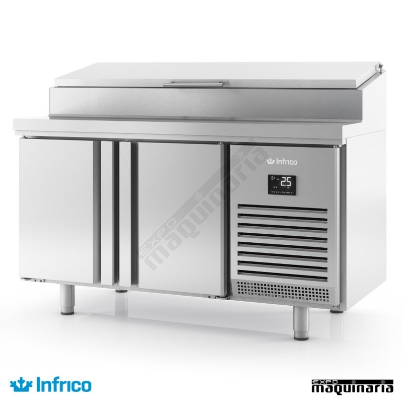 Mesa refrigerada ensaladas (146,8x70 cm) BMGN1470EN