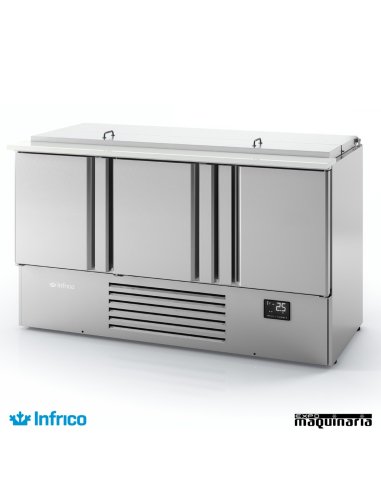 Mesa refrigerada ensaladas (146x70 cm) ME1003BAN 