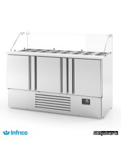 Mesa refrigerada (1460x700x1125 cm) INME1003KB