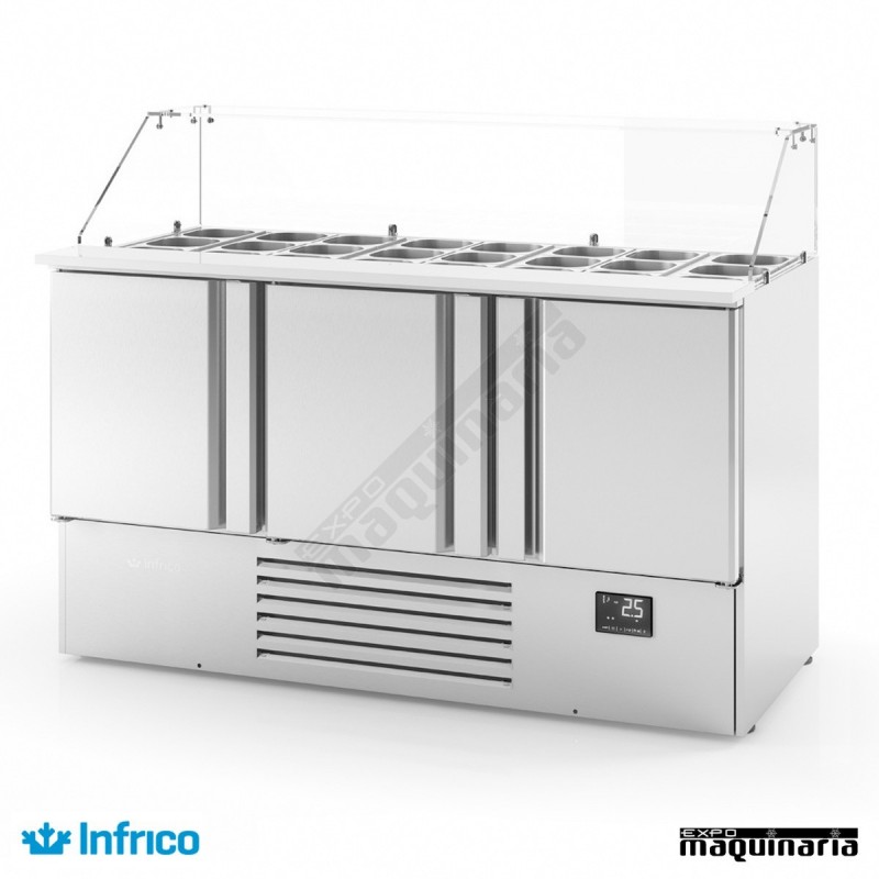 Mesa refrigerada (1460x700x1125 cm) INME1003KB