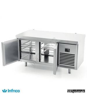 Mesa refrigerada pasteleria Central (161,8x80 cm) MR1620PDC