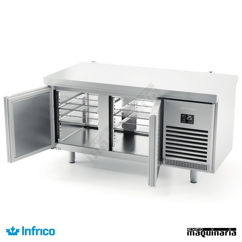 Mesa refrigerada pasteleria Central (161,8x80 cm) MR1620PDC