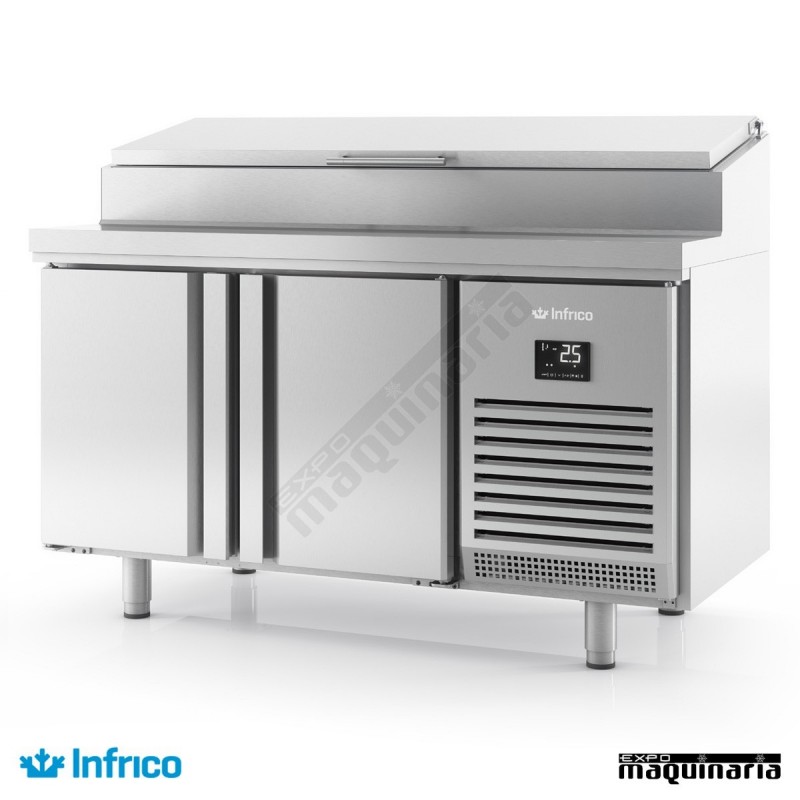 Mesa refrigerada para ensaladas (1618x800 cm) MR 1620 EN