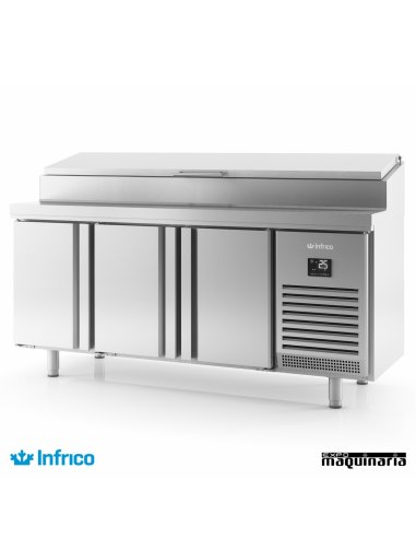 Mesa refrigerada ensaladas (218,5 x 80 cm) MR2190EN