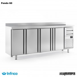 Mesa refrigerada alta (245,2 x 60 cm) FMPP 2500 II