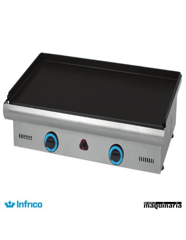 Plancha a gas Infrico PG60PV -6mm ECO.