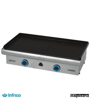 Plancha a gas Infrico PG75PV -6mm ECO.