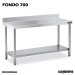 Mesa Acero Inoxidable Mural Ancho 700