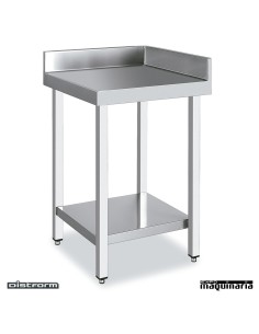 Mesa Acero Inoxidable angular 90º 2