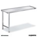Mesa acero inox. estante Entrada/Salida central de Lavavajillas