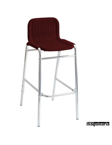Taburete bar granate aluminio 5R73 