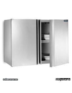 Armario de vajilla inoxidable 2 Puertas Abatibles