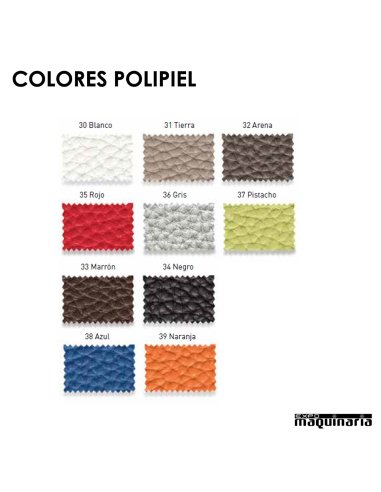 Silla cafetería tapizada 1R025TA polipiel