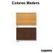 Silla madera tapizada 1R805TA colores madera