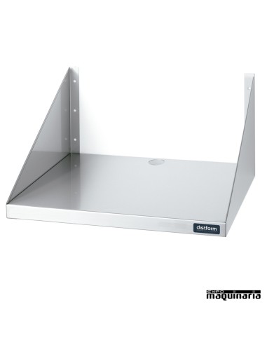 Estante de pared de acero inox para microondas DIF0200401