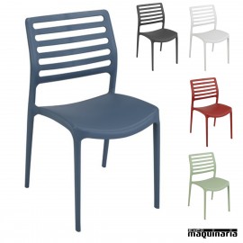 Sillas de terraza 1R150 polipropileno