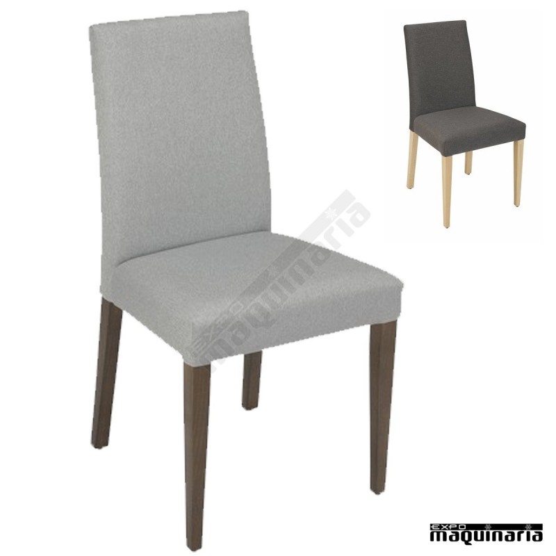 Sillas tapizadas comedor 1R842 polipiel