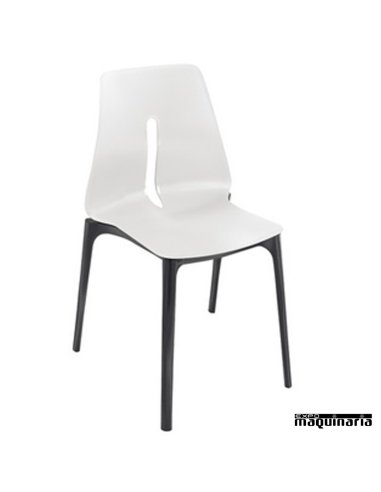 Sillas diseño para exterior MROBLONG blanco