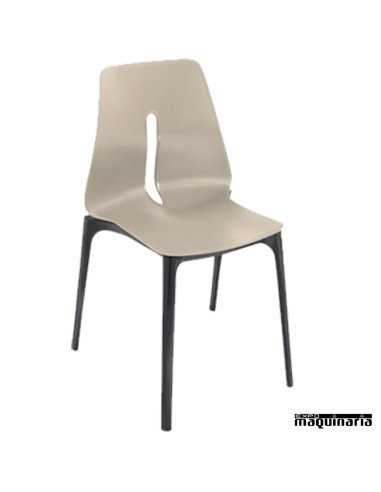 Sillas diseño para exterior MROBLONG tórtola