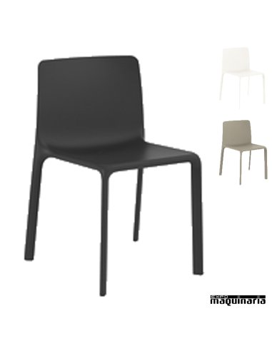 Sillas de polipropileno MRV1KES exterior