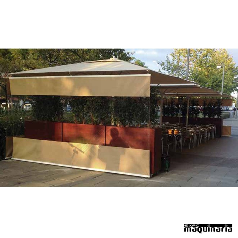 Cerramiento terraza bar 6x3m CVKITCERRAMIENTO