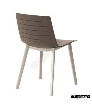 Silla terraza bar RECLICK-SKIN de plastico