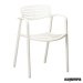 Silla de terraza apilable RETOLEDO-AIRE blanco