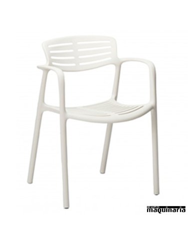 Silla de terraza apilable RETOLEDO-AIRE marfil