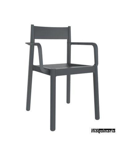 Sillones exterior REDANNA-B gris oscuro