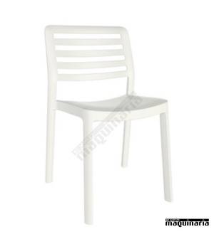 Sillas plastico jardin REWIND blanca