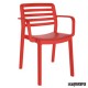 Sillones exterior REWIND-B rojo