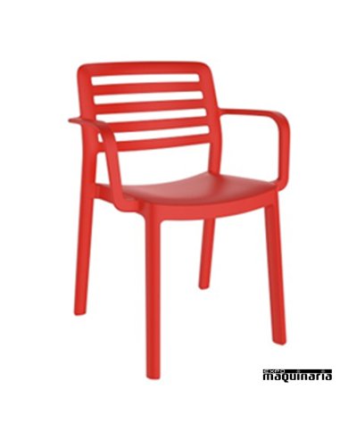 Sillones exterior REWIND-B rojo