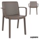 Sillones para exterior REFRESH-B chocolate